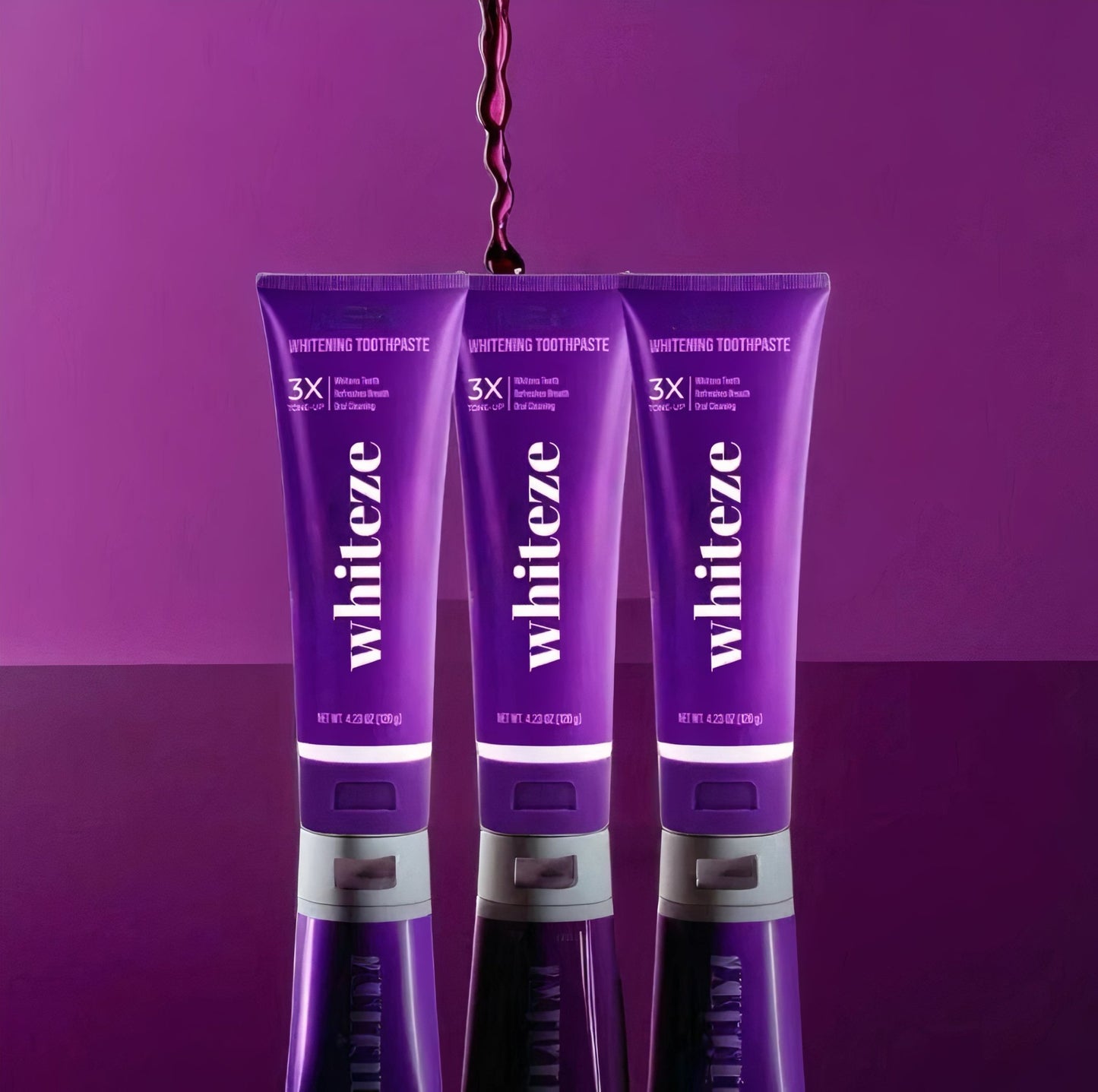 🟣 Whiteze® 3X Whitening Toothpaste - Whiteze