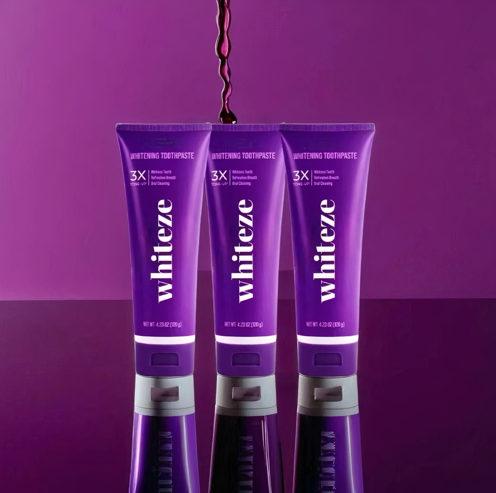 🟣 Whiteze® 3X Whitening Toothpaste - Whiteze